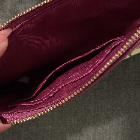 Coach Logo Wristlet With Card Slots - Gold Hardware - Picture 4 of 4